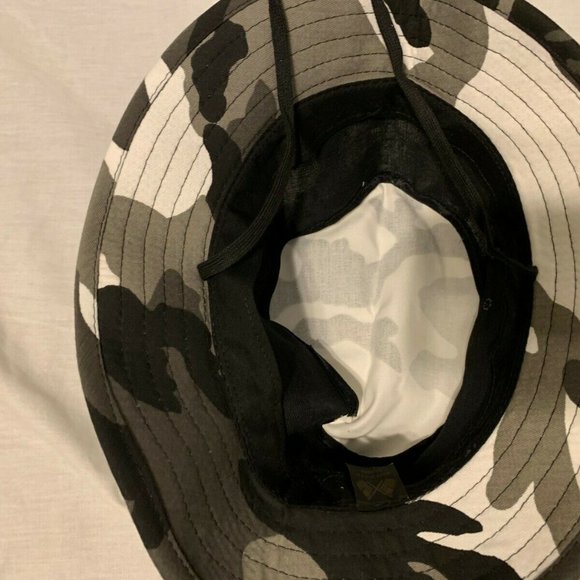 NEW B/W BDU ARCTIC SNOW URBAN WINTER HUNTING FISHING BOONIE SUN HATS - Picture 11 of 12